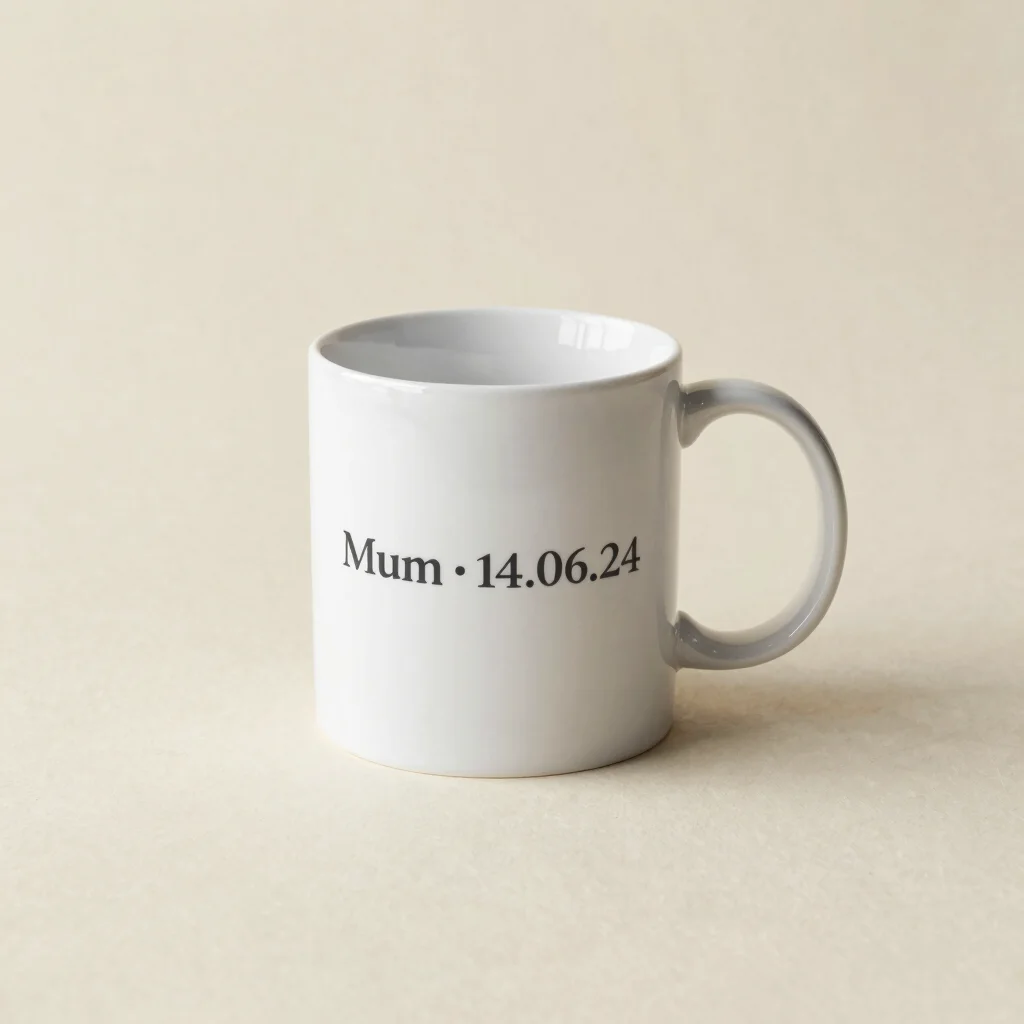 Name & Date Mug