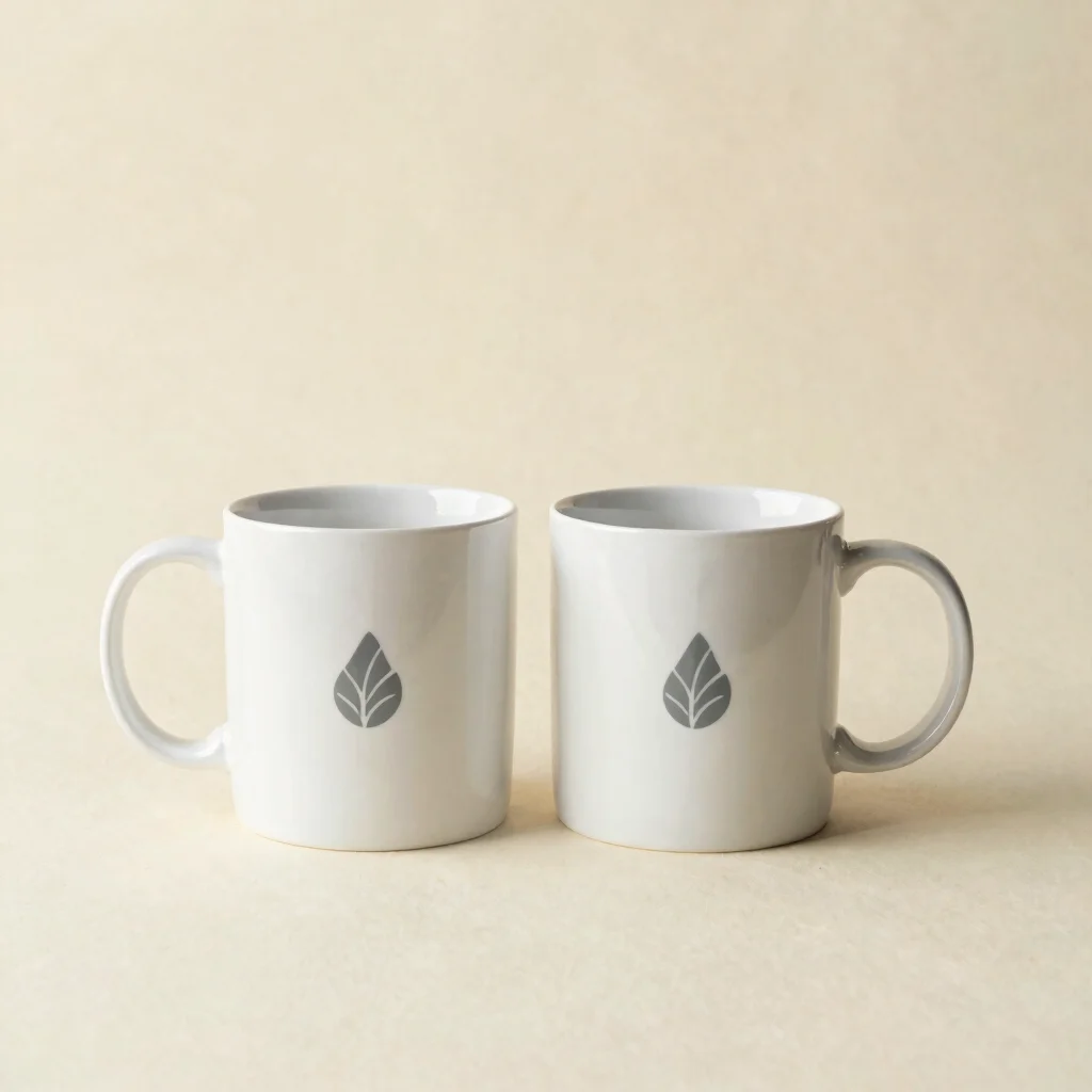 Custom Logo Mug Set